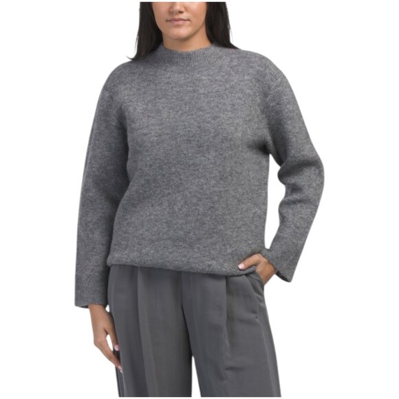 VINCE Textured Soft Sculpt Crew Neck Sweater - Picture 1 of 2
